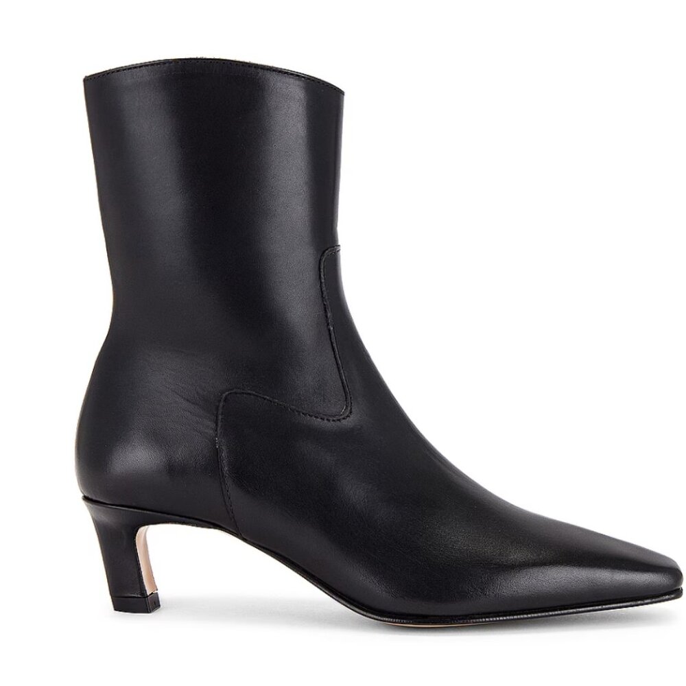 Alohas Nash Ankle Boots Black Leather